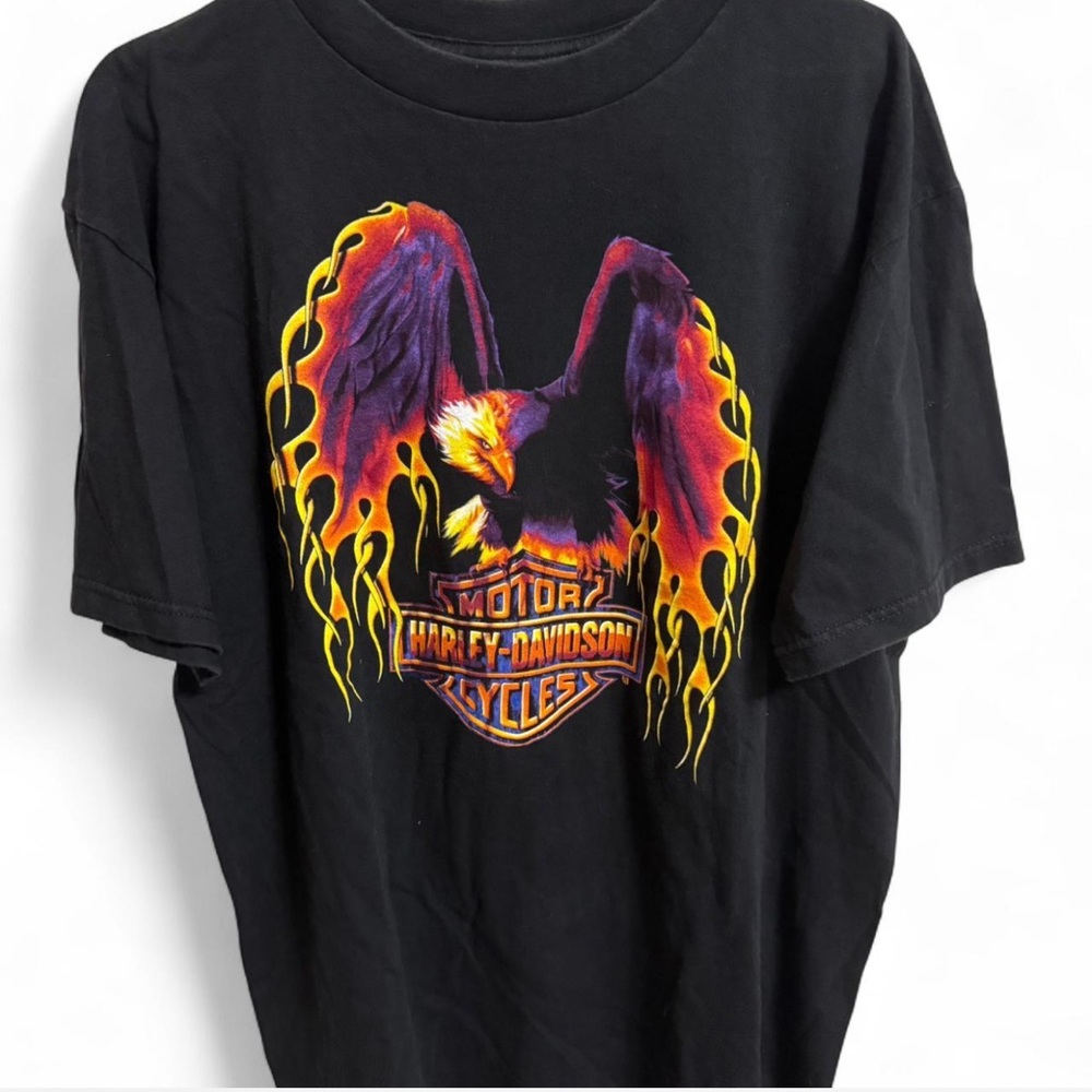 Harley-Davidson Black Cotton Tee South Dakota